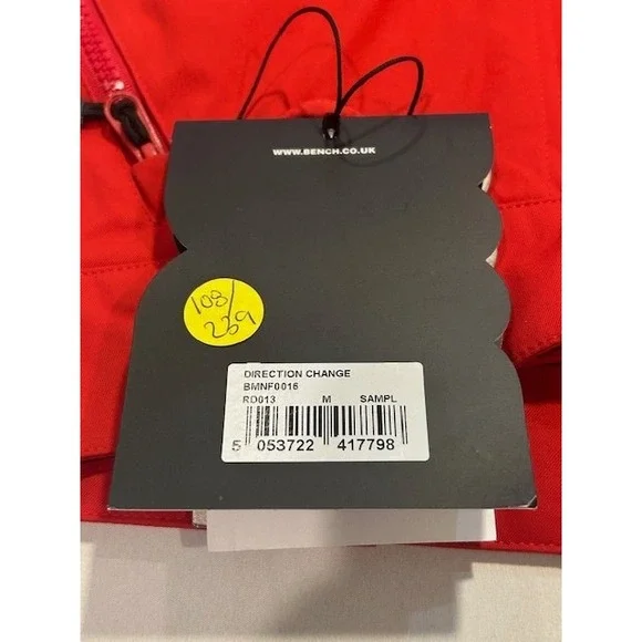 Bench UK Mens Ski Snowboarding Waterproof Pants Red Cargo Pockets NWT - M - Picture 12 of 16